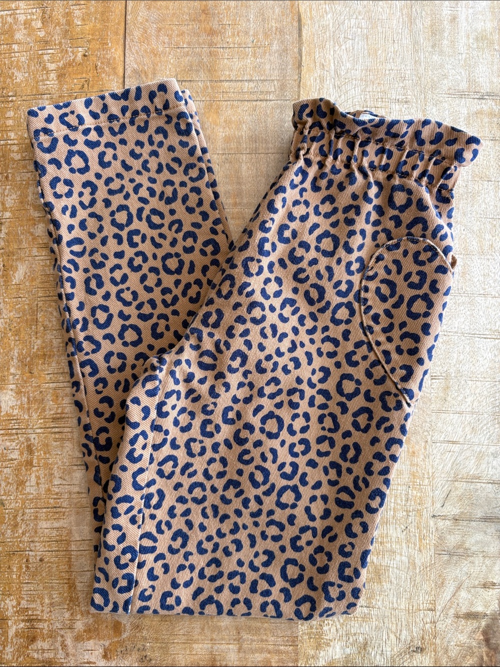 Mini Boden Girls Leopard Print Pants 9-10y